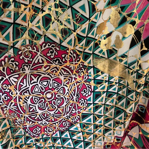 INDIA BOUTIQUE Mandala Maxi Slip dress One size - Picture 8 of 12